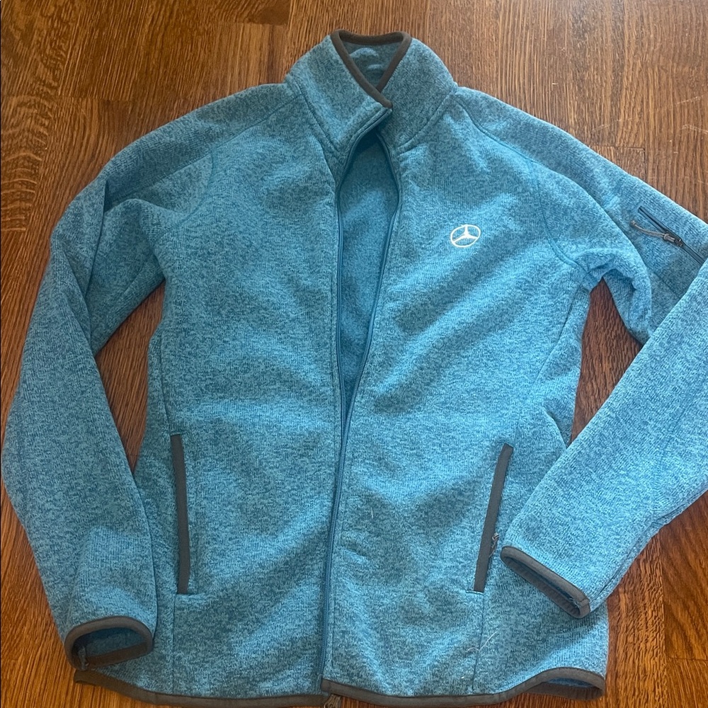 Blue women's Mercedes Benz Jacket